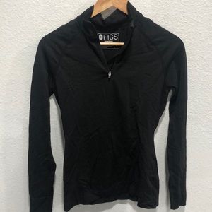 Figs Salta Seamless half zip